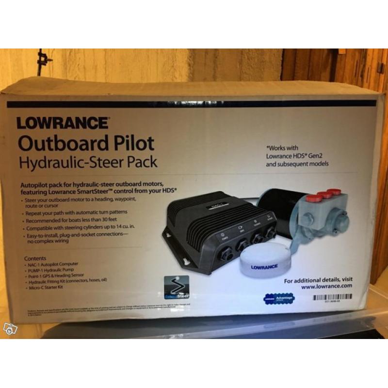Lowrance autopilot hydraul