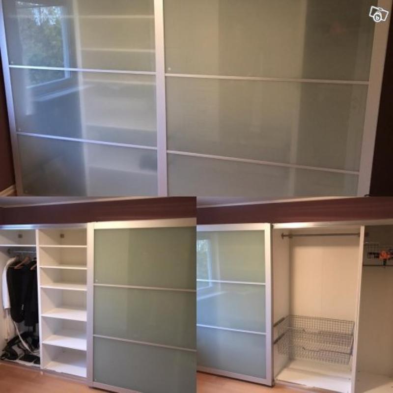 IKEA Pax garderob med skjutdörrar 3m